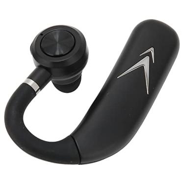 Imagem de Fone de ouvido único sem fio, 2 dispositivos de conexão Caller ID Bluetooth Business Headphone estéreo para dirigir para esportes(J6 preto + prata)