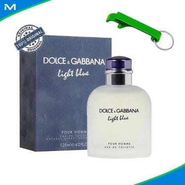 Imagem de Perfume Masculino Dolce Gabbana Light Blue 125ml + Chaveiro Abridor