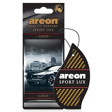 Imagem de Perfume Pra Carro Cheirinho Aromatizador Areon SportLux Gold