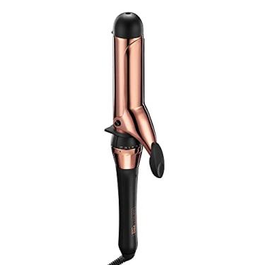 Imagem de Modelador de cachos INFINITIPRO BY CONAIR Rose Gold Titanium 3,8 cm, barril de 3,8 cm produz ondas suaves – para uso em cabelos médios e longos