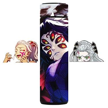 Imagem de Garrafa de Água Térmica Tsugikuni Michikatsu, KNY Sports Bonita Garrafa de Bebida Isolada para Casa Escola Viagem Ao Ar Livre