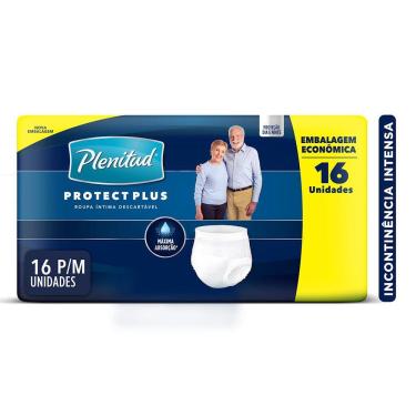 Imagem de Roupa Intima Plenitud Protect Plus P/M - 16 unidades