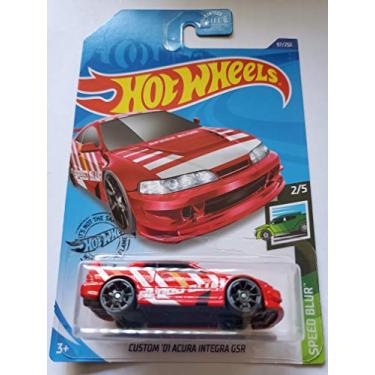 Imagem de Hot Wheels 2020 Speed Blur Custom '01 Acura Integra GSR, Red 97/250