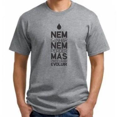 Imagem de Camiseta Camisa Mas Procurar Evoluir Charlie Brown Jr. - Smart Stamp