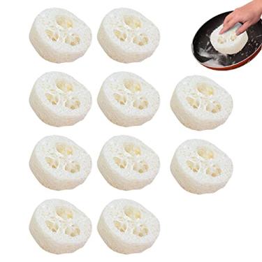 Imagem de Loofah Luffa Loofa Fatias | Luffa Slices Corta Kit Loofah Fabricação Sabão Orgânico - Esponja Loofah Natural, Loofah Soap Hamster Brinquedos