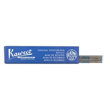 Imagem de Kaweco Refil de caneta esferográfica D1 1,2 mm azul pacote com 5 | refis de caneta esferográfica para série Sport und Liliput | 1,2 mm (largo)