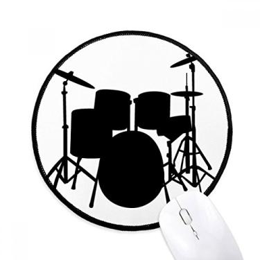 Imagem de Song Music Kit de bateria Energy Mouse Pad Desktop Office Tapete redondo para computador