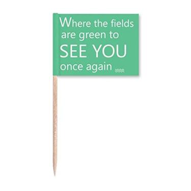 Imagem de See You Again Art Deco Presente Fashion Palito de Dentes Marcadores Decoração de Festa