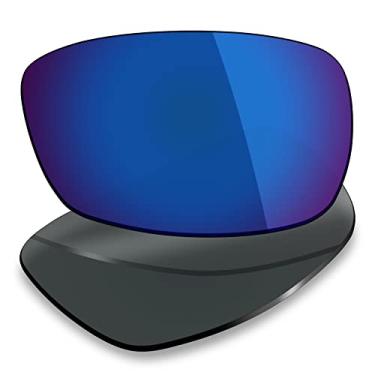 Imagem de Mryok Lentes de substituição para Oakley Crosshair 2.0 OO4044 - Opções, Polarizado - Azul Pacífico, One Size