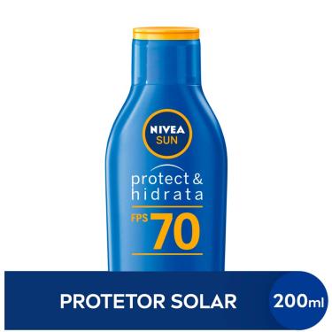 Imagem de Protetor Solar Nivea Sun Protect & Hidrata FPS 70 com 200ml 200ml