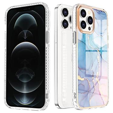 Imagem de Capa de armadura de mármore colorido gradiente para iPhone 14 Plus 13 Pro MAX 12 11 X XS XR 7 8 Plus Capa de telefone à prova de choque para PC, TD11, para iPhone 13