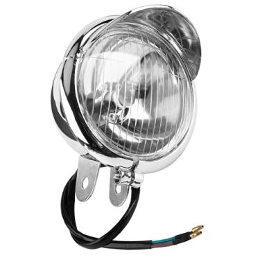 Imagem de Fydun Farol de neblina Fari Supplementari Moto 12 V estilo retrô farol de neblina para motocicleta universal Phare Dyna Moto Chrome