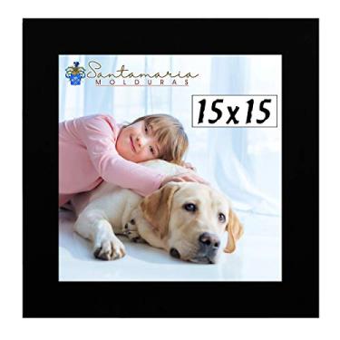 Imagem de Porta Retrado Molduras 15x15 Preto