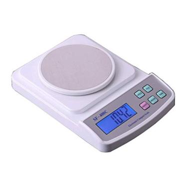 Imagem de balança alimentar balanças digitais de cozinha balanças digitais de alta precisão com retroiluminação display lcd 500g / 0,01g multifuncional portátil
