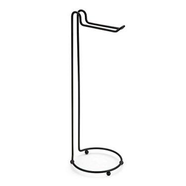 Imagem de Suporte p/Papel Higiênico Unitário, 17cm, Preto, Arthi