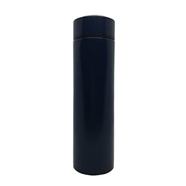 Imagem de Garrafa Térmica Com Filtro De Aço Inox Para Chá/Café - 500ML (Azul)
