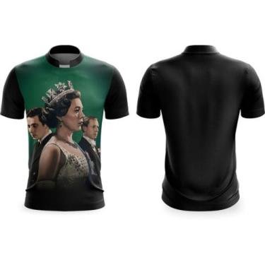 Imagem de Camiseta Dry The Crown Rainha Elizabeth - Estilo Vizu