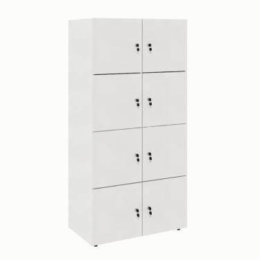 Imagem de Armário Locker Duplo Module 8 PT Cinza