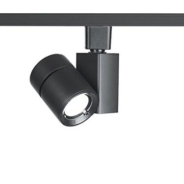Imagem de WAC Lighting J-1023F-930-BK Série J LED1023 Exterminador II LED Energy Star Track Head em acabamento preto, feixe de inundação, 90+CRI e 3000K