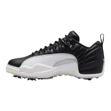Imagem de NIKE Chuteira masculina Jordan 12 Low Retro Golf Preto/Branco-Varsity Red DH4120-010 41, Preto/branco-vermelho universitário, 41