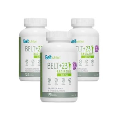 Imagem de Belt + 23 Bariatric SOFT Plus 120 Capsulas - Kit com 3 potes - Belt Nutrition