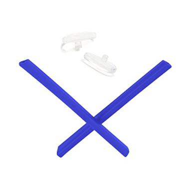 Imagem de Mryok Kits de substituição para fones de ouvido Oakley Gauge 6 OO6038 – Opt, Azul, One Size