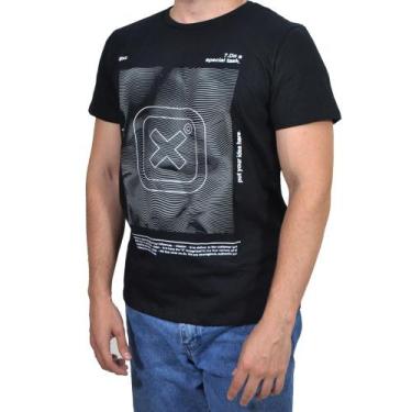 Imagem de Camiseta Country Masculina Txc Brand Preto 19857