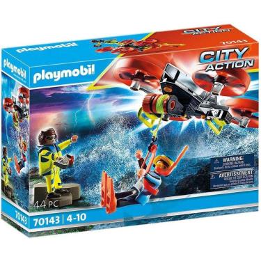 Imagem de Playmobil City - Resgate Mergulhador Com Drone - Sunny 2082