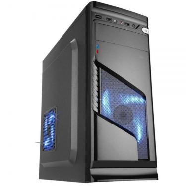 Imagem de Gabinete atx CG02R6R Preto com LED Azul - K-Mex