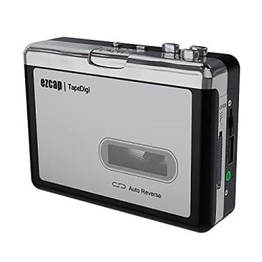 Imagem de Ezcap Conversor de cassete para MP3, leitor de cassete digital converte fita para MP3 em pen drive USB, sem necessidade de PC, sem Bluetooth