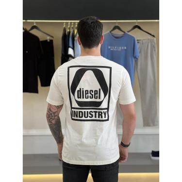 Imagem de Camiseta Diesel T-Just-G15 Estampa Nas Costas Assinatura Masculino-Masculino