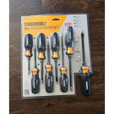 Imagem de ToughBuilt Conjunto de 8 chaves de fenda Pro - TB-H5S8-A