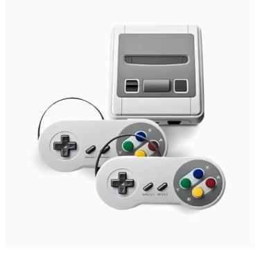 Imagem de Mini Vídeo Game 620 Jogos Retrô Clássico Premium Mini Video Game Emulador com 02 Controles Nintendo Super Mini SFC - YODHE