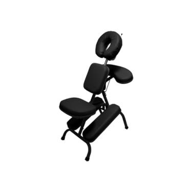 Imagem de Cadeira Legno Quick Massage Shiatsu Preta Portátil Dobrável