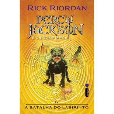 Imagem de PERCY JACKSON &amp; OS OLIMPIANOS - VOL 04 - A BATALHA DO LABIRINTO