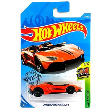 Imagem de Hot Wheels 2019 Hw Exotics - Lamborghini Aventador J, Orange 223/250