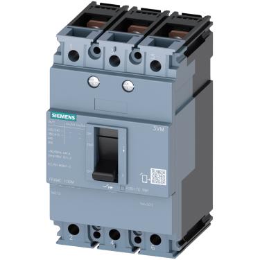 Imagem de Disjuntor I. Tripolar 3VM - Siemens | 50A 3VM1050-2ED32-0AA0