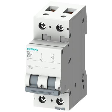 Imagem de Disjuntor C Bipolar 5SL1 - Siemens 40A 5SL1240-7MB