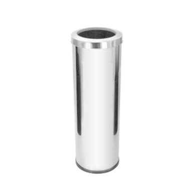 Imagem de Lixeira Em Aço Inox Com Aro - 30 Litros