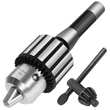 Imagem de Earl Diamond Super Heavy Duty Drill Chuck 5/8" Capacidade com MT2 Morse Taper 2 Arbor & K32 Key, R8-B16