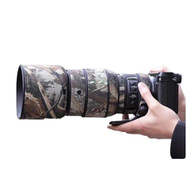 Imagem de CHASING BIRDS Revestimento de lente impermeável camuflado para FUJIFILM GF 250 mm F4 R LM OIS WR capa protetora de lente à prova de chuva (camuflagem de palheta, com 1,4X TC)