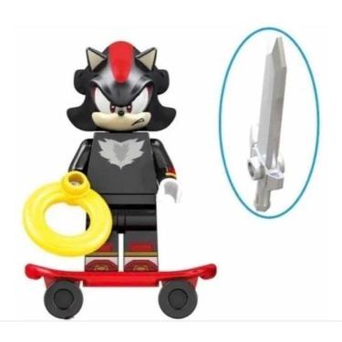 Imagem de Blocos De Montar Shadow Skate Sonic The Hedgehog