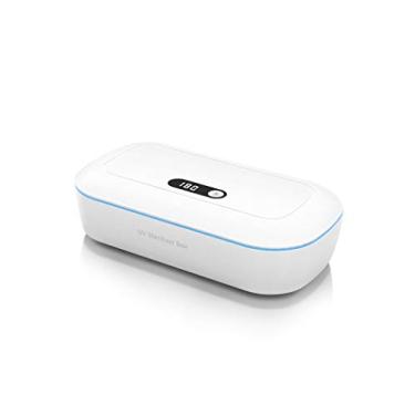 Imagem de SHDBHD Caixa de desinfetante de telefone UV, esterilizador portátil multifuncional para celular com difusor de aroma, caixa de limpeza para celular, joias, relógios, óculos