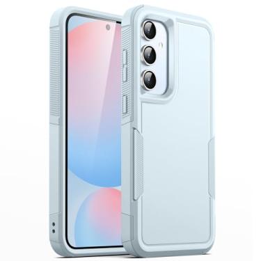 Imagem de JETech Capa para Samsung Galaxy S24 FE, Case Proteção de Camada Dupla Resistente, Capinha Estojo de Telefone à Prova de Choque Robusta Resistente com Design Fosco (Azul)