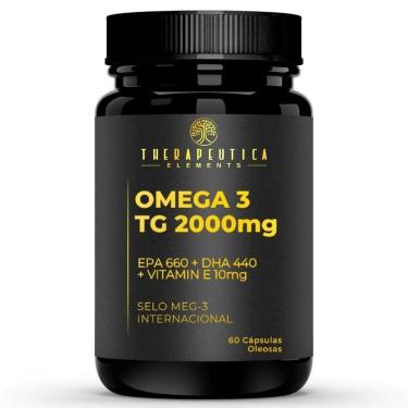 Imagem de Omega 3 TG Canadense 2000mg + EPA 660mg + DHA 440mg + Vitamina E 10mg 60 Cáps Therapeutica-Unissex