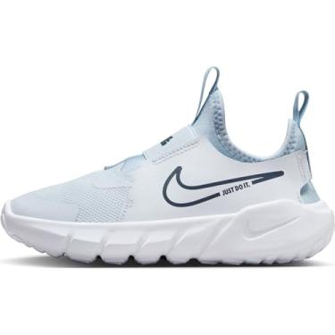 Imagem de NIKE Tênis de corrida para meninas, Futebol cinza Midnight Navy, 16
