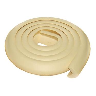 Imagem de 6m Protetor De Quina Borda Canto Cantoneira Grosso Rolo Bebê - Creme -