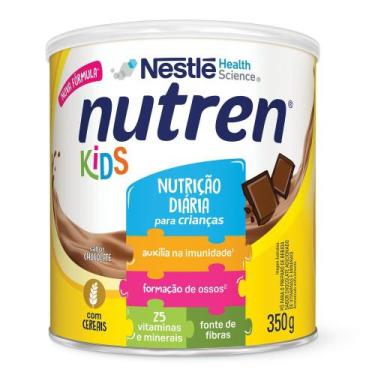 Imagem de Nutren Kids Chocolate Complemento Alimentar Lata 350g, 350g, Chocolate
