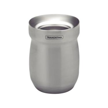 Imagem de Cuia de Chimarrão e Tereré Térmica Inox Tramontina ILEX 61647230 240ml