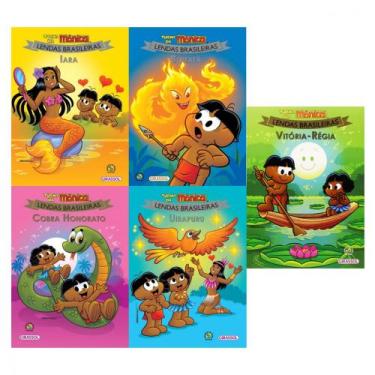 Imagem de Kit de livros turma da mônica - lendas brasileiras para ler: iara + bo